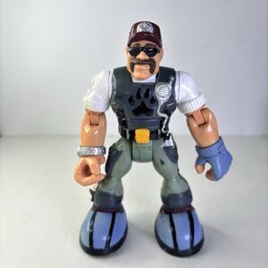 Fisher Price Mattel Rescue Heroes Bill Barker K9 1999 Vintage Made in China